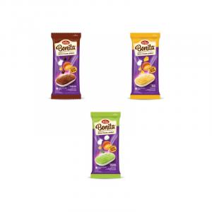 ROMA Bonita Soft Sponge Cake Coconut Pandan/ Milk Cheese / Chocolate 30g Halal